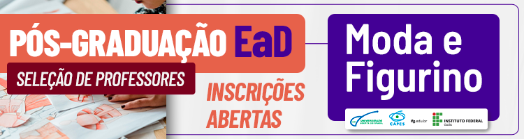 SELECAO PROFESSORES ESPECIALIZAÇÃO MODA